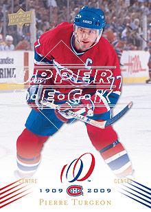 2008-09 Upper Deck Montreal Canadiens Centennial #145 Pierre Turgeon