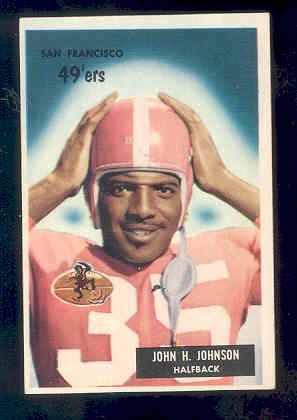 1955 Bowman #42 John Henry Johnson RC