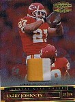 2007 Donruss Gridiron Gear Jerseys Prime #92 Larry Johnson