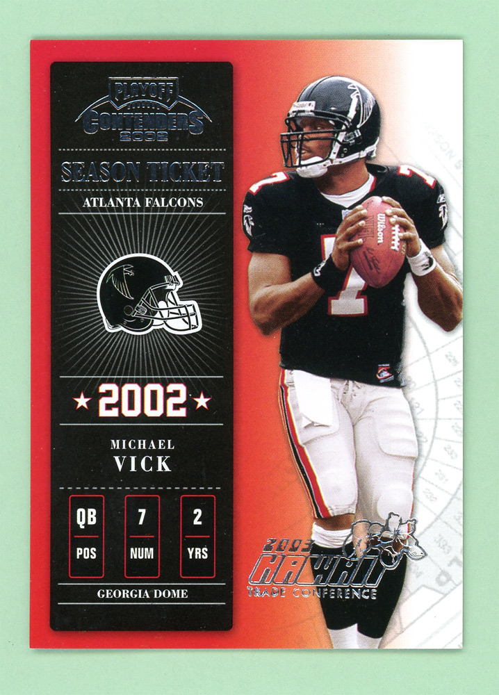 2002 Playoff Contenders Hawaii 2003 #76 Michael Vick