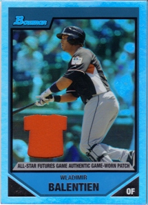 2007 Bowman Draft Future's Game Prospects Patches #BDPP100 Wladimir Balentien