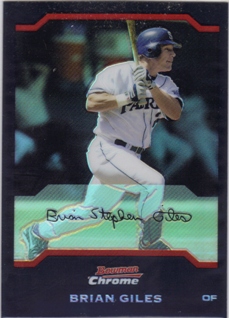 2004 Bowman Chrome Refractors #59 Brian Giles