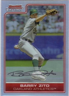 2006 Bowman Chrome Refractors #17 Barry Zito