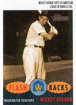 2003 Topps Heritage Flashbacks #F9 Mickey Vernon