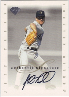 1996 Leaf Signature Extended Autographs #197 Jeff Tabaka