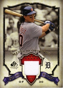 2008 SP Legendary Cuts Destined for History Memorabilia #MO Magglio Ordonez