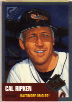 1999 Topps Gallery Heritage Proofs #TH13 Cal Ripken