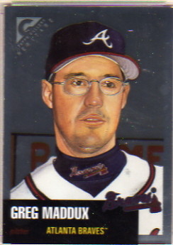 1999 Topps Gallery Heritage Proofs #TH18 Greg Maddux