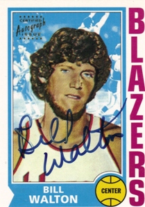 1996 Topps Stars Reprint Autographs #47 Bill Walton