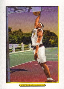 2006-07 Topps Turkey Red White #35 Andre Iguodala Ad Back  