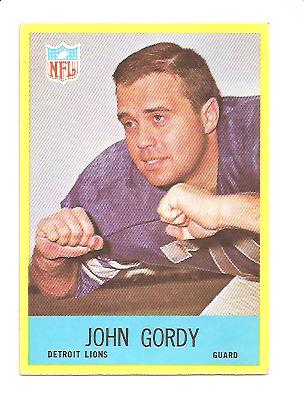 1967 Philadelphia #64 John Gordy