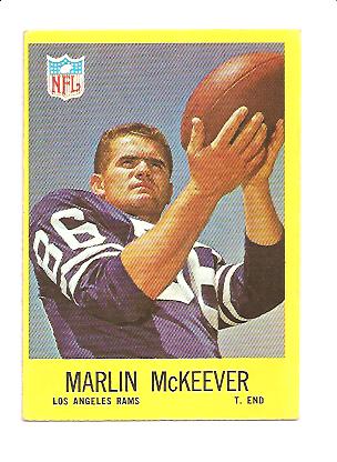 1967 Philadelphia #92 Marlin McKeever