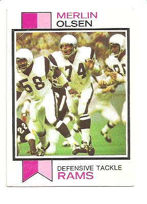 1973 Topps #479 Merlin Olsen