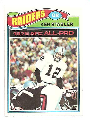 1977 Topps #110 Ken Stabler