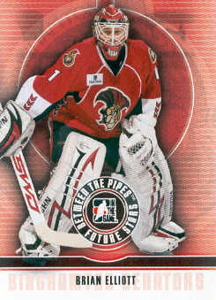2008-09 Between The Pipes #7 Brian Elliott
