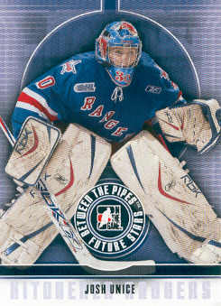 2008-09 Between The Pipes #25 Josh Unice