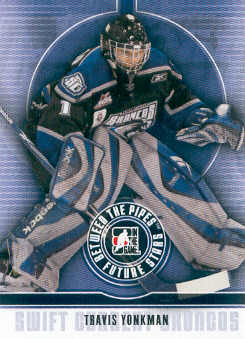 2008-09 Between The Pipes #58 Travis Yonkman
