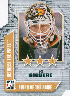 2008-09 Between The Pipes #64 Jean-Sebastien Giguere