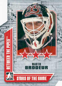 2008-09 Between The Pipes #66 Martin Brodeur