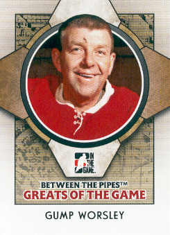 2008-09 Between The Pipes #75 Gump Worsley