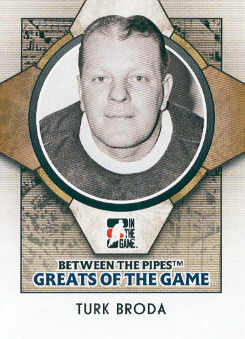 2008-09 Between The Pipes #80 Turk Broda