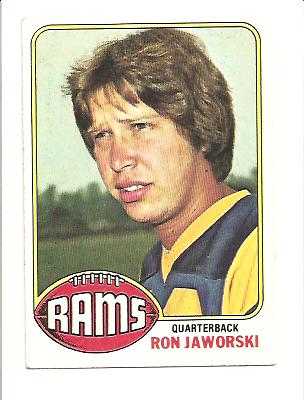 1976 Topps #426 Ron Jaworski RC