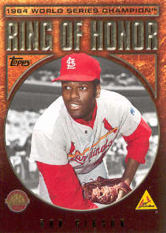 2009 Topps Ring Of Honor #RH40 Bob Gibson