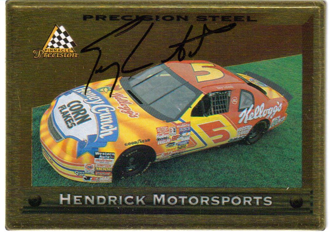 1997 Pinnacle Precision Terry Labonte Autographs #62 Terry Labonte's Car
