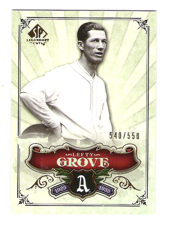 2006 SP Legendary Cuts #200 Lefty Grove