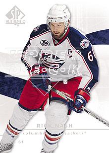 2008-09 SP Authentic #19 Rick Nash