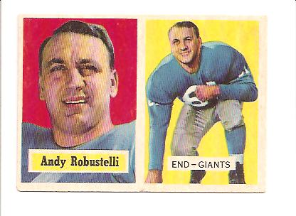 1957 Topps #71 Andy Robustelli