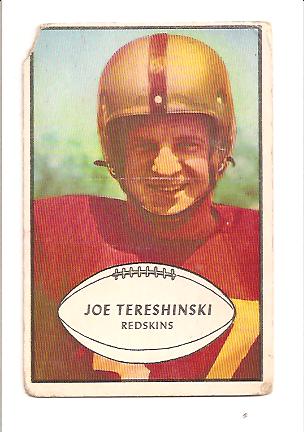 1953 Bowman #5 Joe Tereshinski