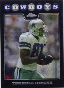 2008 Topps Chrome Xfractors #TC76 Terrell Owens