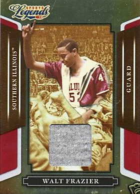 2008 Donruss Sports Legends Materials Mirror Red #32 Walt Frazier Jsy/500