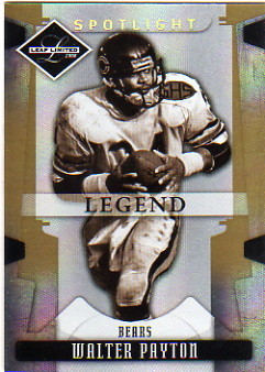 2008 Leaf Limited Gold Spotlight #192 Walter Payton