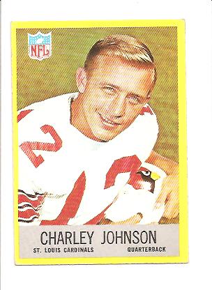 1967 Philadelphia #161 Charley Johnson