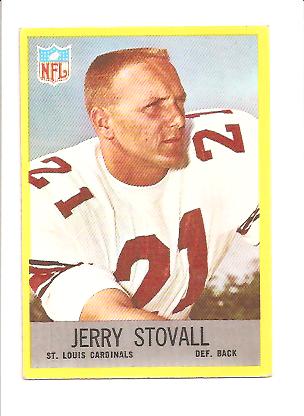 1967 Philadelphia #166 Jerry Stovall