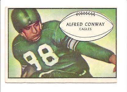1953 Bowman #52 Al Conway RC