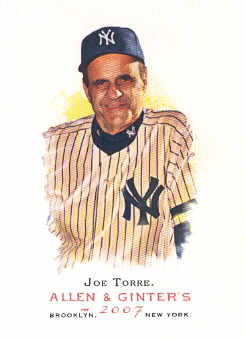 2007 Topps Allen and Ginter #172 Joe Torre
