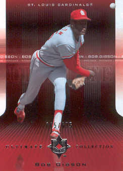 2004 Ultimate Collection #4 Bob Gibson