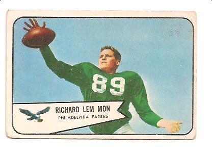 1954 Bowman #114 Richard Lemmon RC