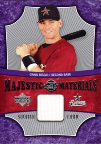 2005 Sweet Spot Majestic Materials #CB Craig Biggio