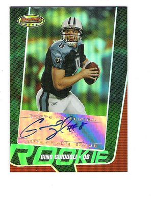 2005 Bowman's Best Green #143 Gino Guidugli AU