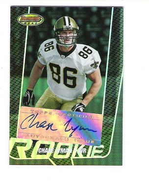 2005 Bowman's Best #136 Chase Lyman AU RC