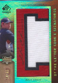 2007 SP Authentic #140 Matt Chico AU/75 (RC)