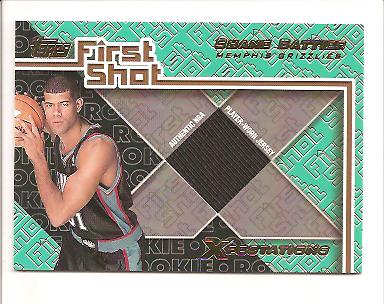2001-02 Topps Xpectations First Shot #FS6 Shane Battier