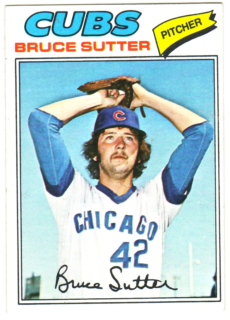 1977 Topps #144 Bruce Sutter RC