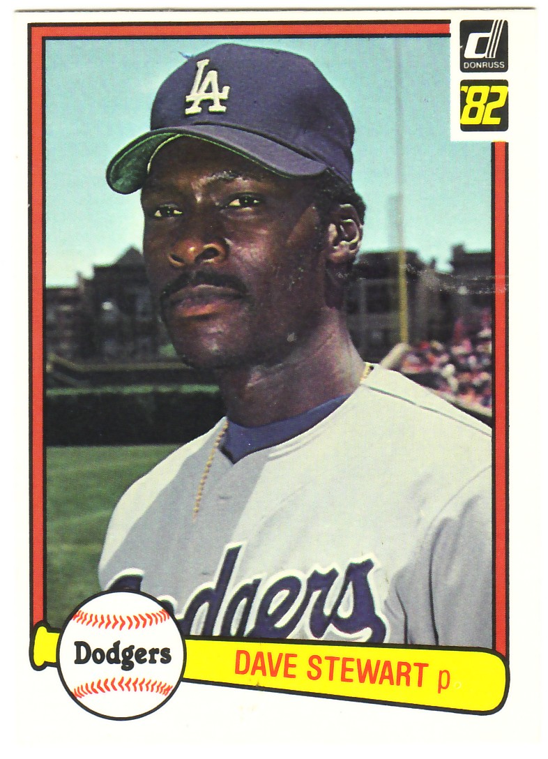 1982 Donruss #410 Dave Stewart RC