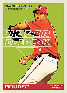 2009 Upper Deck Goudey #5 Brandon Webb