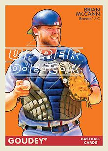 2009 Upper Deck Goudey #8 Brian McCann